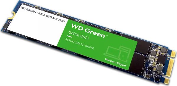 Δίσκος SSD WD SSD|WESTERN DIGITAL|Πράσινος|240GB|M.2|SATA 3.0|Ταχύτητα ανάγνωσης 545 MBytes/sec|1.5mm|MTBF 1000000 ώρες|WDS240G3G0B