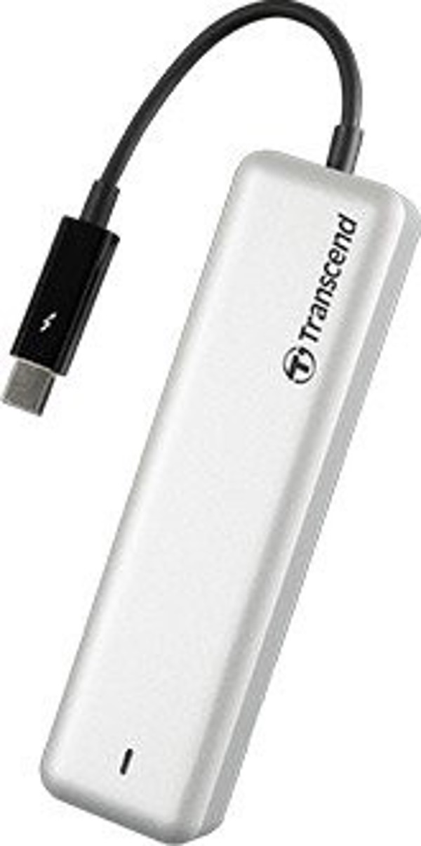 Εξωτερικός δίσκος SSD Transcend JetDrive 825 960 GB Ασημί (TS960GJDM825)