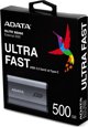 Εξωτερικός δίσκος SSD ADATA Elite SE880 500GB Γκρι (AELI-SE880-500GCGY)