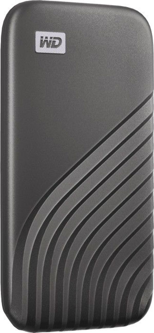 WD My Passport SSD Εξωτερικός Δίσκος 4TB, Ταχύτητα έως 1050MB/s, Γκρι (WDBAGF0040BGY-WESN)