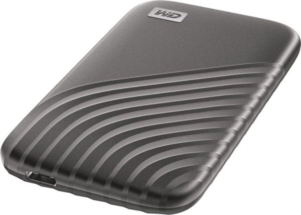 WD My Passport SSD Εξωτερικός Δίσκος 4TB, Ταχύτητα έως 1050MB/s, Γκρι (WDBAGF0040BGY-WESN)