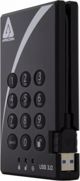 Εξωτερικός σκληρός δίσκος HDD Apricorn Aegis Padlock 1TB Μαύρο (A25-3PL256-1000)