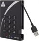 Εξωτερικός σκληρός δίσκος HDD Apricorn Aegis Padlock 1TB Μαύρο (A25-3PL256-1000)