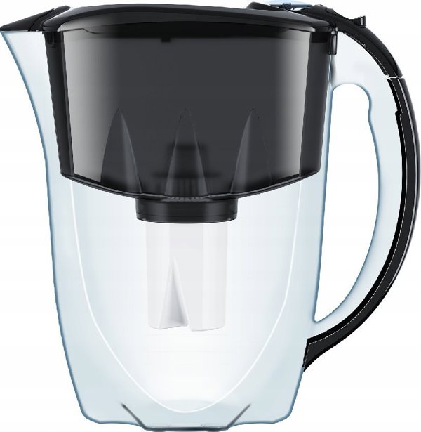 Κανάτα φίλτρου Aquaphor Ideal 2,8 l μαύρη + 1 ανταλλακτικό B15