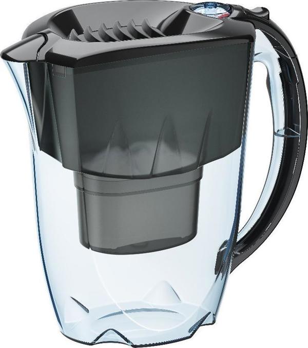 Κανάτα φίλτρου Aquaphor Amethyst μαύρη + 1x ανταλλακτικό B25 Maxfor plus