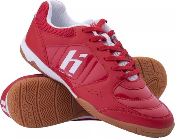 Παιδικά παπούτσια σάλας Huari HALLE TEEN tomato/white μέγεθος 37