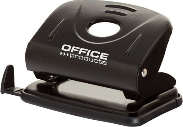 Office Products Περιστροφικός Διατρητής Χαρτιού, Μεταλλικός, Χωρητικότητα 25 Φύλλων, Μαύρος
