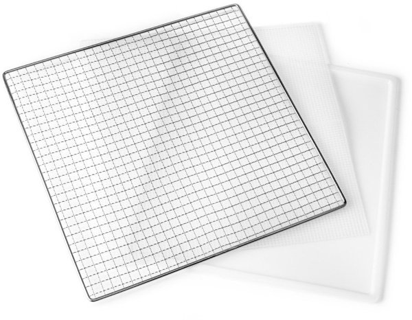Dörrautomat DA 1050(edelstahl/schwarz, 1.100 Watt, Dörrfläche 39,4cm x 38cm pro Ebene)