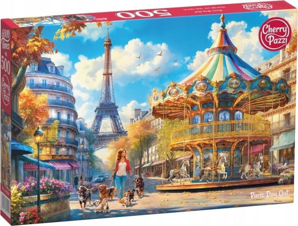 Παζλ CherryPazzi Paris Day Out, 500 τμχ.