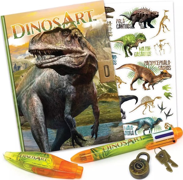 Eaglemoss Ltd DINOSART creativity set Secret Diary, 15053