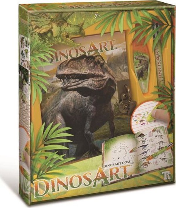 Eaglemoss Ltd DINOSART creativity set Secret Diary, 15053
