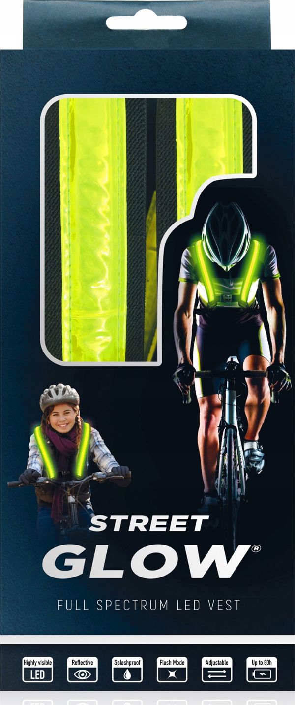 EasyPix Γιλέκο με LED Φωτισμό StreetGlow L/XL
