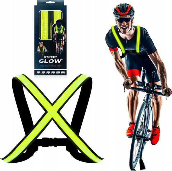 EasyPix Γιλέκο με LED Φωτισμό StreetGlow L/XL