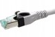 Καλώδιο Patch EasyLan DualBoot® PushPull Cat.6A (Class EA), S/FTP, RJ45 / RJ45, γκρι, 10 m
