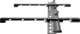 Eaton Tripp Lite Display TV LCD Wall Monitor Mount Fixed 37" to 70" TVs / EA / Flat-Screens - Klammer - Niedrigprofilmontage - fur Flachbildschirm - Stahl - Schwarz - Bildschirmgrosse: 93.98-177.8 cm (37"-70") - Wandmontage