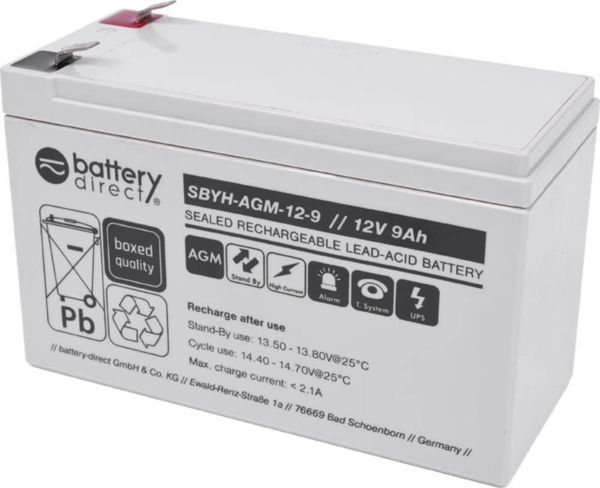 Eaton Συσσωρευτής 12V/9Ah (7590116)