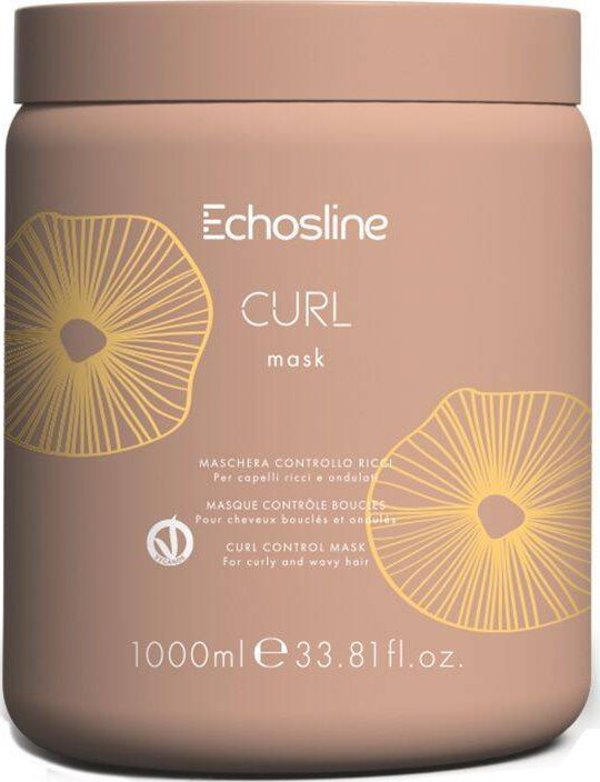 Echosline Echosline Curl μάσκα για σγουρά και σπαστά μαλλιά 1000ml 13457817 8008277246215