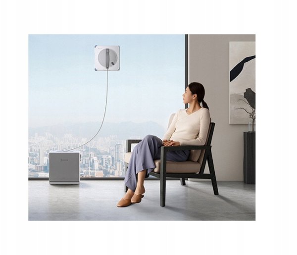 Ecovacs Winbot W2S OMNI λευκό-ασημί