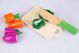 Ecotoys Drewniane owoce warzywa jedzenie do krojenia 13szt (1099)