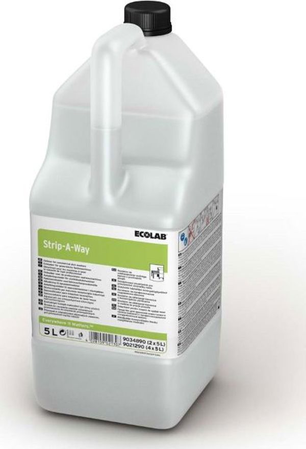 Ecolab Ecolab Strip-A-Way Υγρό για την αφαίρεση ανόργανων αποθέσεων 5 l