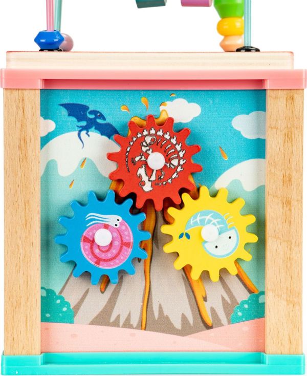 Ξύλινος εκπαιδευτικός κύβος, ταξινομητής Ecotoys mula Ecotoys