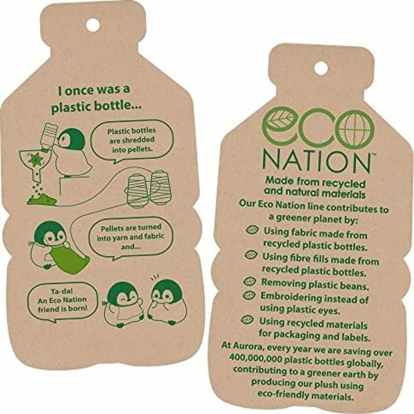 ECO NATION AURORA Λούτρινο Δελφίνι Eco Nation, 38 εκ.