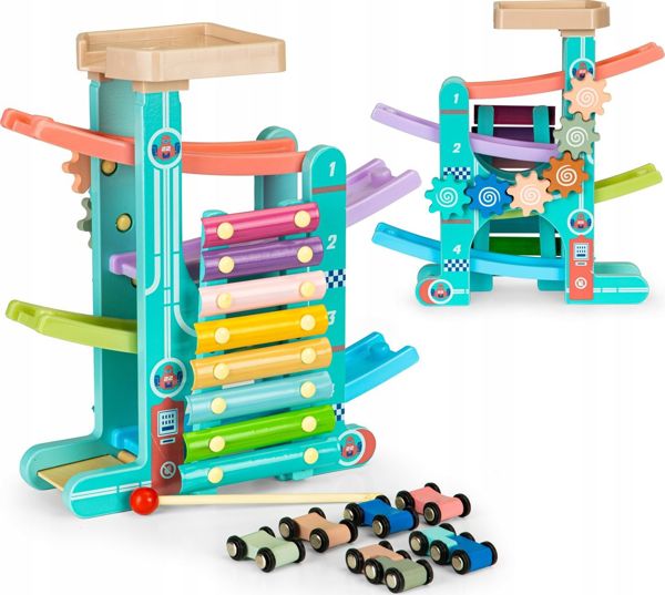 Ecotoys Τσουλήθρα με ξυλόφωνα (1371)