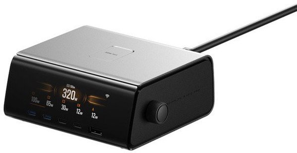 Σταθμός σύνδεσης EcoFlow RAPID Pro 320W, 4xUSB-C, 1xUSB-A, GaN