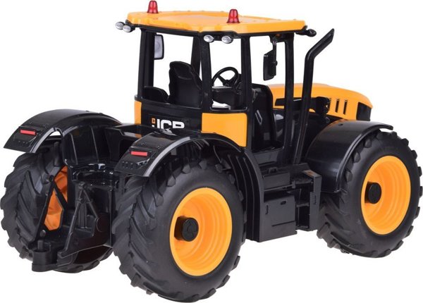 EE JCB Τρακτέρ με ρυμουλκούμενο τηλεχειριζόμενο ανατρεπόμενο Double E 1:16 RC0670