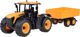 EE JCB Τρακτέρ με ρυμουλκούμενο τηλεχειριζόμενο ανατρεπόμενο Double E 1:16 RC0670