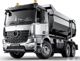 EE Mercedes Arocs ΜΕΤΑΛΙΚΟ φορτηγό ανατροπή ελεγχόμενο EE κινητή ρυμουλκούμενη 1:20 RC0667