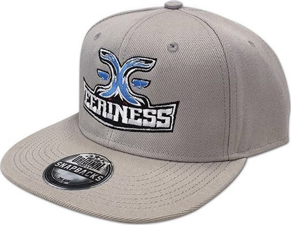 EERINESS EERINESS snapback, γκρι, κεντημένο λογότυπο