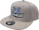 EERINESS EERINESS snapback, γκρι, κεντημένο λογότυπο