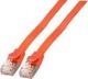 EFB Patchcable -25 cm - U/FTP - CAT 6a - flat - red (K5545RT.0,25)