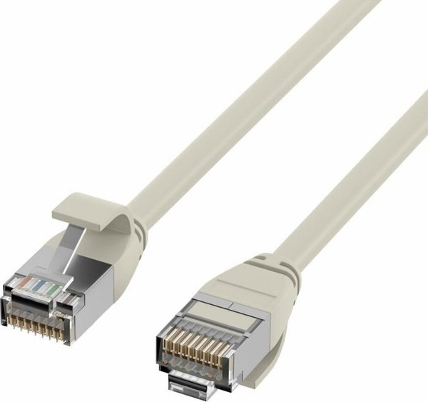 Καλώδιο Patch RJ45 EFB Cat.6A S/FTP 2m γκρι ultraflex
