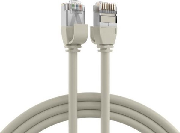 Καλώδιο Patch RJ45 EFB Cat.6A S/FTP 2m γκρι ultraflex