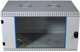 EFB 48,26cm επιτοίχιο περίβλημα ΓΚΡΙ 21HE βάθος 600mm 1-κομμάτι πλήρως συναρμολογημένο RAL7035 αφαιρούμενα πλευρικά τοιχώματα κλειδωμένο