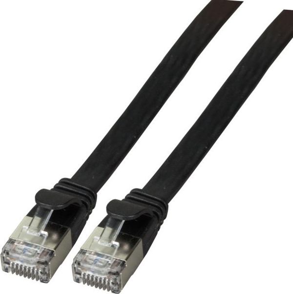 Καλώδιο Patchcord EFB επίπεδο, U/FTP, Cat.6A, PVC, 3m (K5545SW.3)