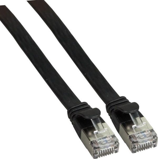 Καλώδιο Patchcord EFB επίπεδο, U/FTP, Cat.6A, PVC, 3m (K5545SW.3)