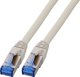 Καλώδιο Patch RJ45 EFB S/FTP Cat6A Superflex LSZH ΓΚΡΙ Μήκος 25m 10Gbit 500MhZ 100 τοις εκατό χαλκός με καλώδιο Cat 7