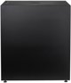 EFB 19Zoll Netzwerkschrank OFFICE SERIE 18HE 600X800 RAL9005 Schwarz IP20 komplett vormontiert und zerlegbar Glasfront 45KG Traglast