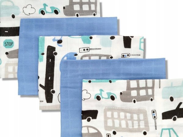 EgaKids EGAKIDS wash cloth, 0m+, 38/38, 5 pcs., mix, 4496