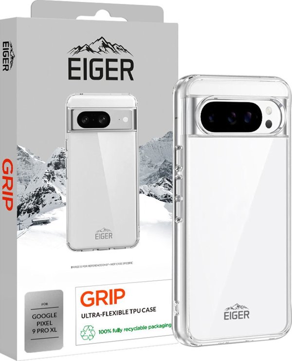 Θήκη Eiger Eiger Grip Google Pixel 9 Pro XL διάφανη