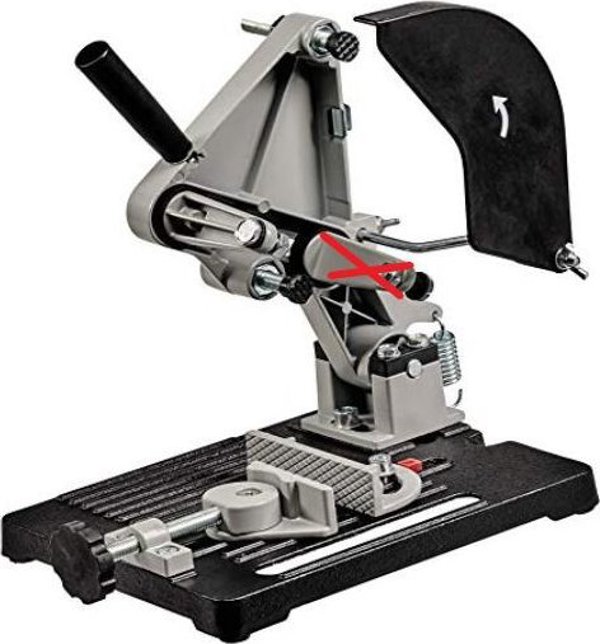 Βάση κοπής Einhell Einhell TS 115/125 (για γωνιακούς τροχούς με δίσκο κοπής 115mm και 125mm)