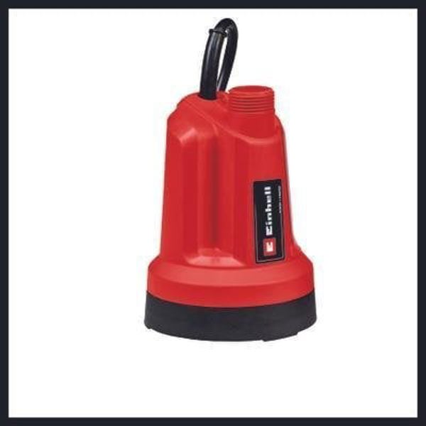 Einhell Einhell cordless clear water pump GE-SP 18 LL Li, submersible / pressure pump (red/black, Li-ion battery 4Ah)