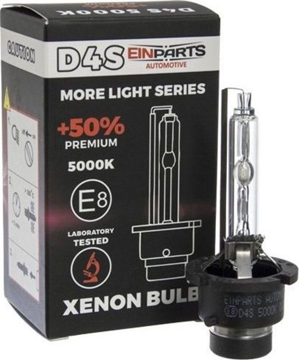 Λάμπα ξένου Einparts Automotive EINPARTS +50% D4S 42V 35W (5000K)