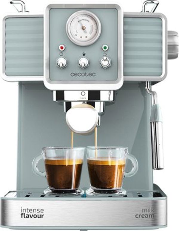 Καφετιέρα Espresso Cecotec Power Espresso 20 Tradizionale, 1350W, με Μανόμετρο και Ακροφύσιο Ατμού