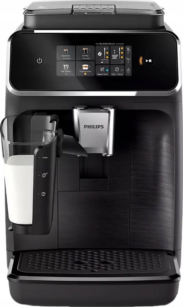 Philips Αυτόματη Μηχανή Espresso 1500W Πίεσης 15bar με Μύλο Άλεσης Μαύρη (EP2330/10) (PHIEP2330-10)