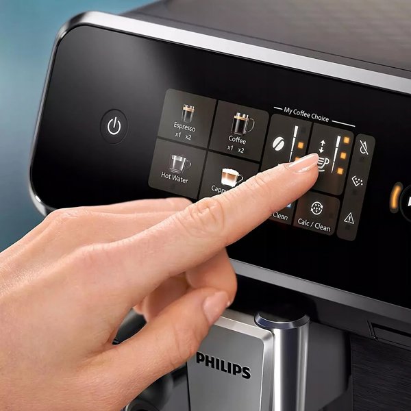Philips Αυτόματη Μηχανή Espresso 1500W Πίεσης 15bar με Μύλο Άλεσης Μαύρη (EP2330/10) (PHIEP2330-10)