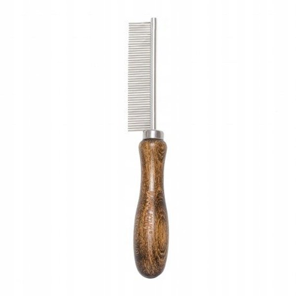 Beta Tools Χτένα για Κατοικίδια, Μεταλλική Κεφαλή, Ξύλινη Λαβή Οξιάς, 47 Ακίδες, 2.1x18.6cm